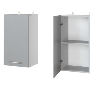Шкаф кухонный верхний "Фиджи" А40 (кварц, крафт, доломит, белый, бетон, графит)