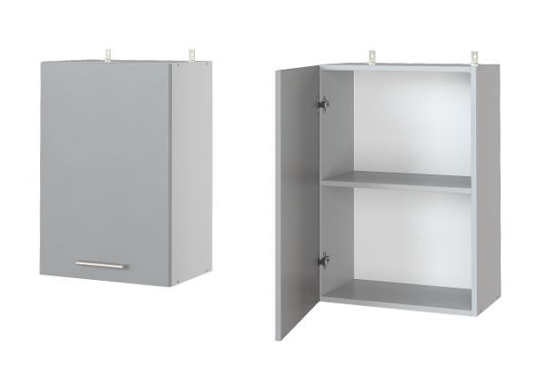 Шкаф кухонный верхний "Фиджи" А50 (кварц, крафт, доломит, белый, бетон, графит)